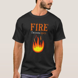 FIRE  Hot Packet Halloween Taco Costume T-Shirt
