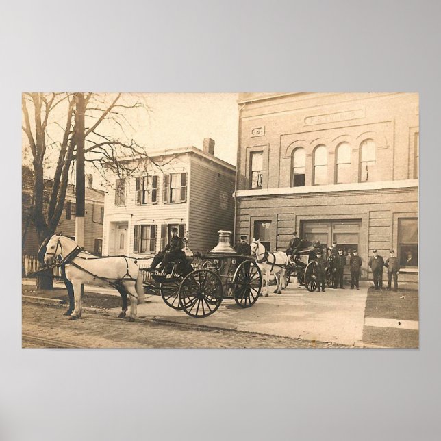 Fire House #12 Troy, NY Poster (Front)