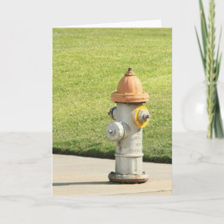 Fire Hydrant Card