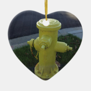 Fire Hydrant Ceramic Tree Decoration