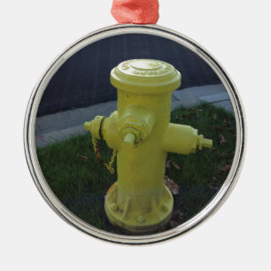 Fire Hydrant Metal Tree Decoration