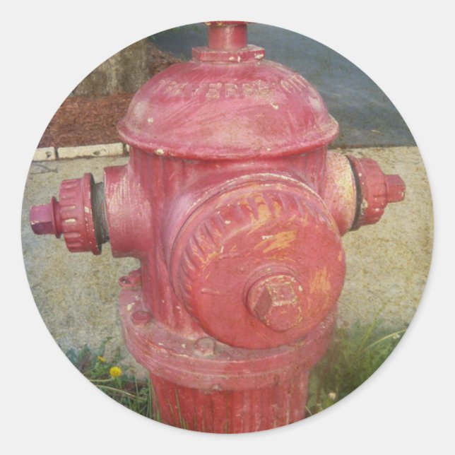 Fire Hydrant Sticker (Front)