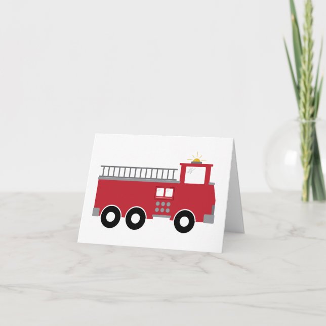 Fire Hydrant Thank You Card (Front)