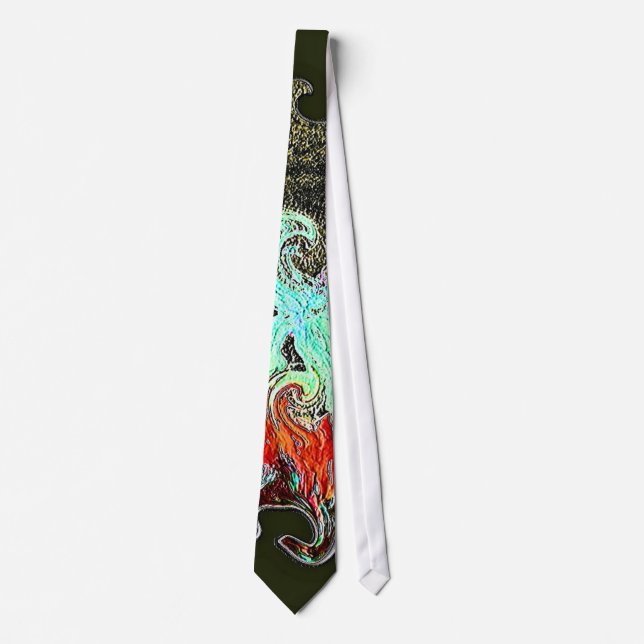 FIRE & ICE by SHARON SHARPE Tie (Front)