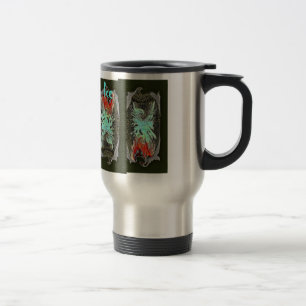 FIRE & ICE by SHARON SHARPE Travel Mug