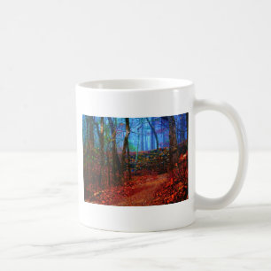 Fire & Ice Forest Oil Painting Gifts Apparel Coffee Mug