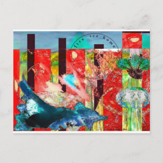 Fire Ice Home Postcard