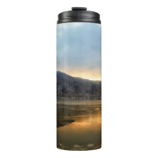 Fire & Ice On Three Rivers Tumbler