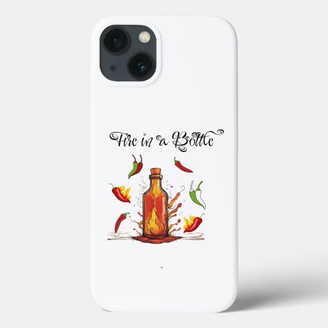 Fire In A Bottle Case-Mate iPhone Case (Back)
