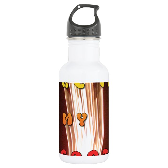 Fire in My Heart Art Print 532 Ml Water Bottle (Front)