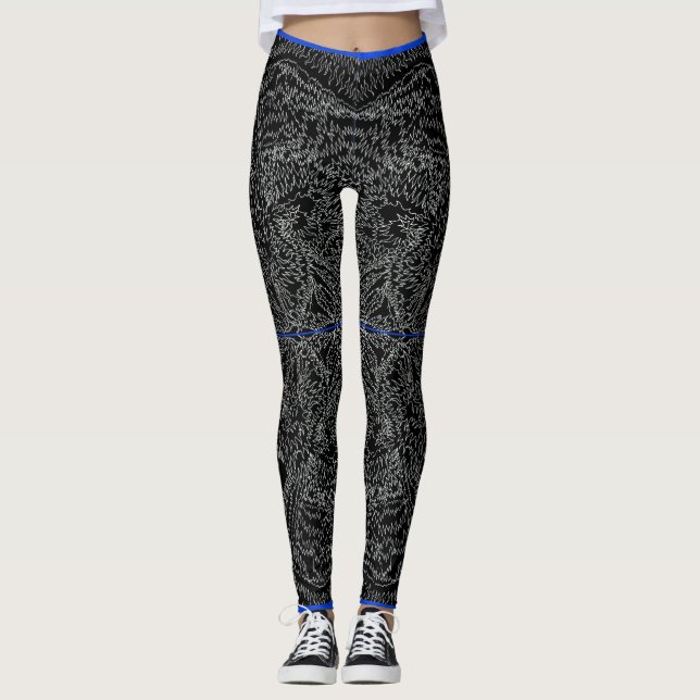 Fire in the Void Leggings (Front)