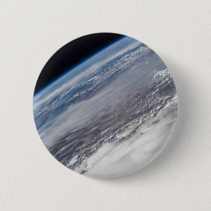 Fire In Yosemite National Park & Stanislaus Forest 6 Cm Round Badge