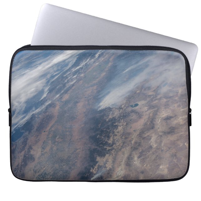 Fire In Yosemite National Park & Stanislaus Forest Laptop Sleeve (Front)