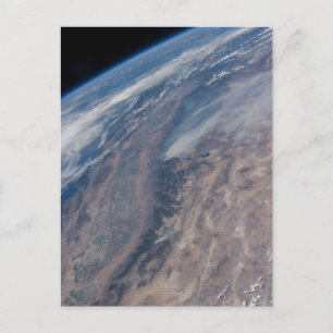 Fire In Yosemite National Park & Stanislaus Forest Postcard