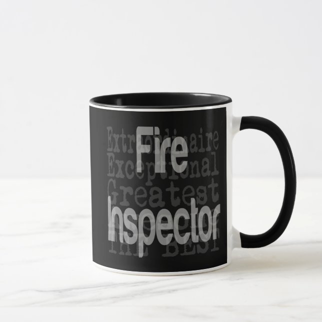 Fire Inspector Extraordinaire Mug (Right)