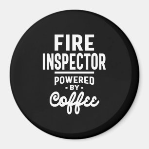Fire Inspector Job Title Gift Magnet