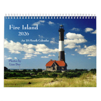 Fire Island 2026  An 18-month Calendar