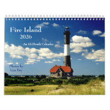 Fire Island 2026 An 18-month Calendar