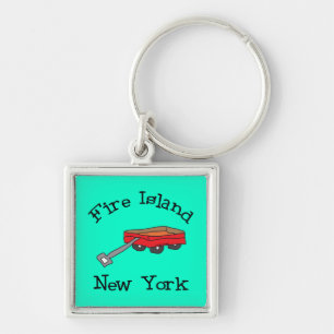 Fire Island Key Ring