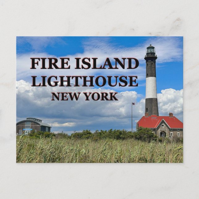 Fire Island Lighthouse, New York Postcard (Front)
