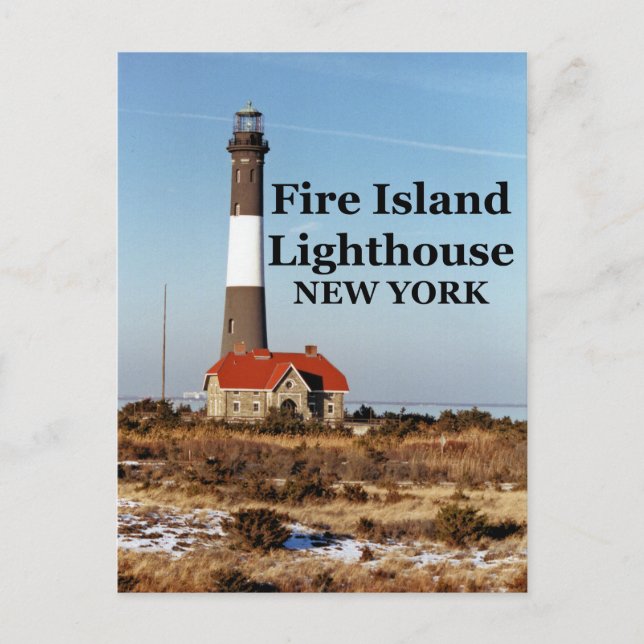 Fire Island Lighthouse, New York Postcard (Front)