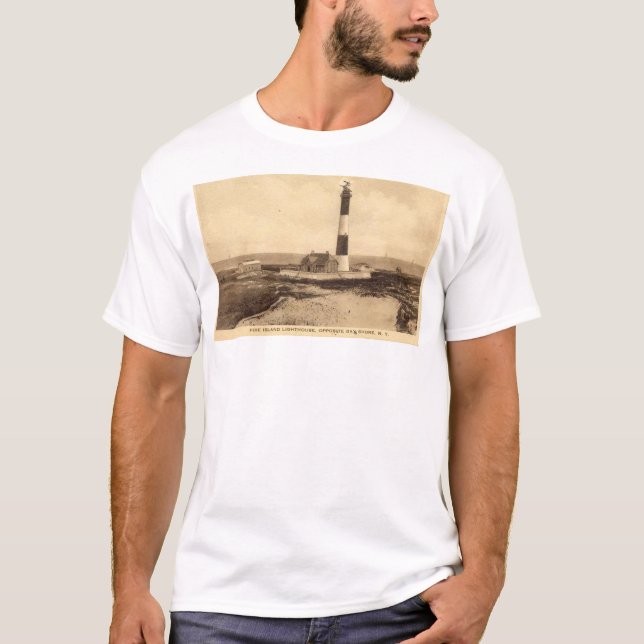 FIRE ISLAND LIGHTHOUSE, NEW YORK T-Shirt (Front)