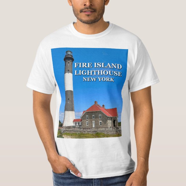 Fire Island Lighthouse, New York T-Shirt (Front)