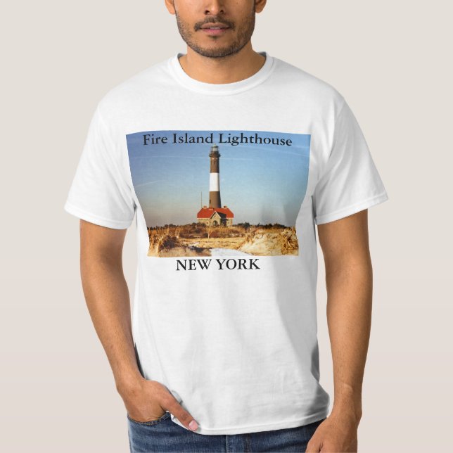 Fire Island Lighthouse, New York T-Shirt (Front)