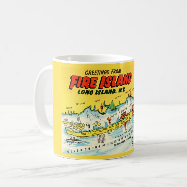 Fire Island Mug (Front Left)