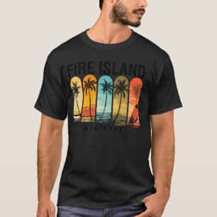 Fire Island New York Men Beach Rider Women T-Shirt