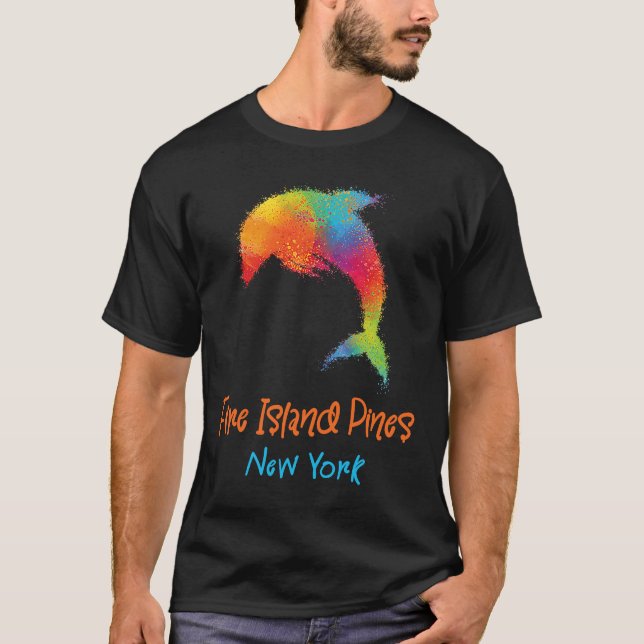 Fire Island Pines  New York  Souvenir T-Shirt (Front)