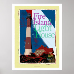 Fire Island Poster Art
