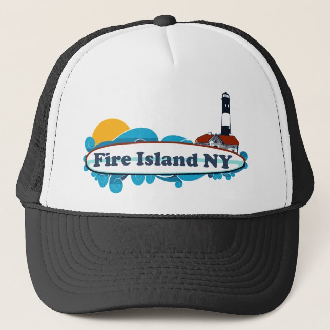 Fire Island. Trucker Hat (Front)