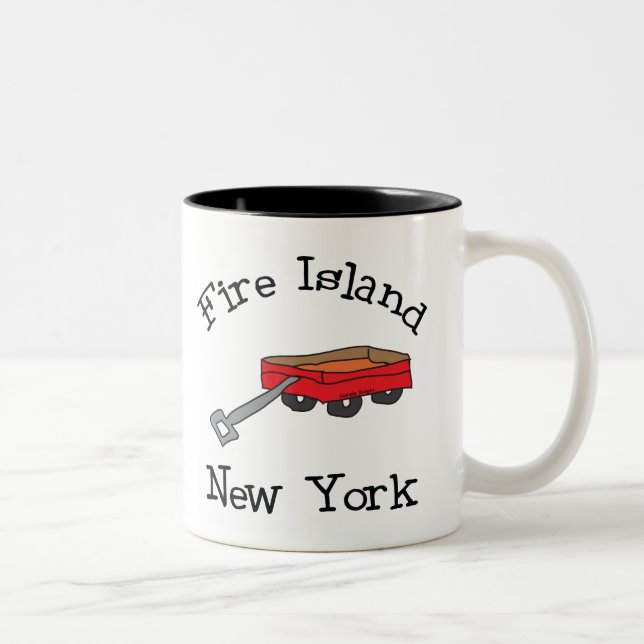 Fire Island Two-Tone Coffee Mug (Right)