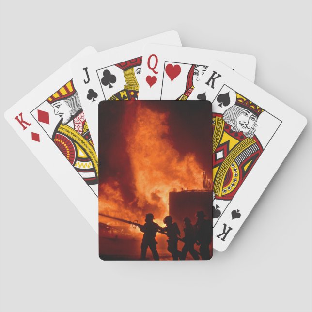 Fire.jpg Playing Cards (Back)