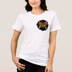 FIRE LIFE DESIGN CO [logo 1] Tri-Blend Shirt
