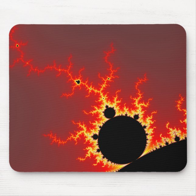 Fire Lightning Mouse Mat (Front)