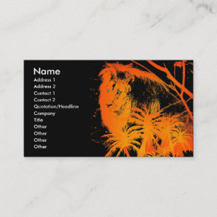 Fire Lion Business Card