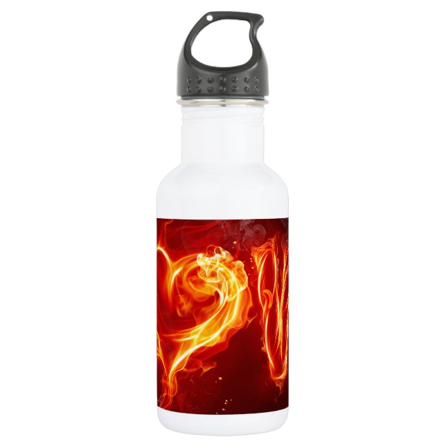 fire love 532 ml water bottle (Front)