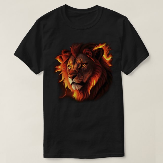 Fire Lyon T-Shirt (Design Front)