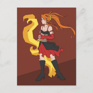 Fire Maiden Postcard