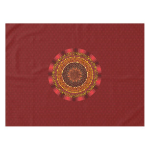 Fire Mandala Tablecloth