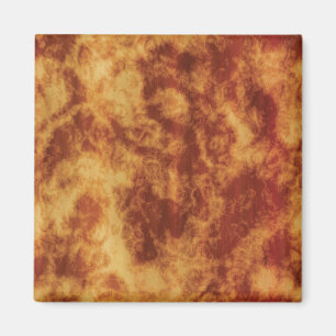 Fire Marble Magnet