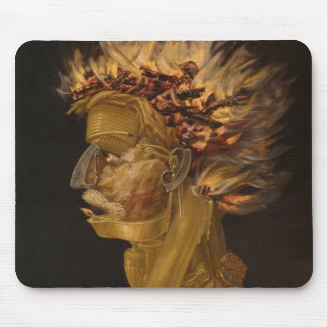 Fire Mouse Mat (Front)