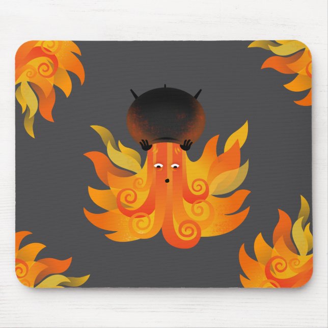fire mouse mat (Front)