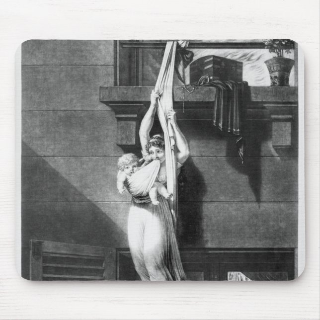 Fire Mouse Mat (Front)