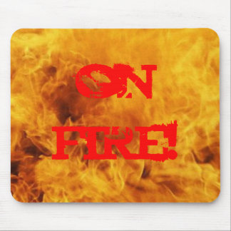 fire mouse mat