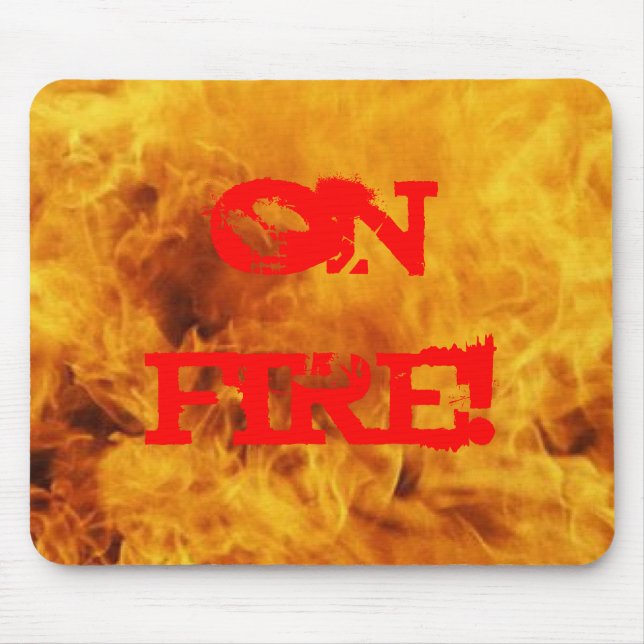 fire mouse mat (Front)