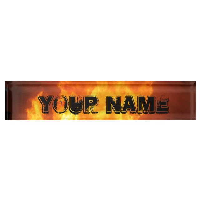 Fire Name Plate (Front)