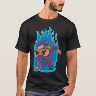 Fire Ninja Stealth Disguised Ninja Spy Gift T-Shirt